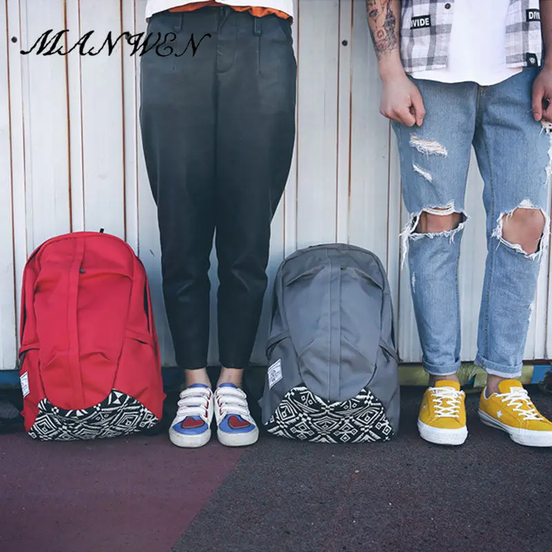 Мужской рюкзак одноцветное большой Ёмкость Школьные ранцы для Обувь девочек