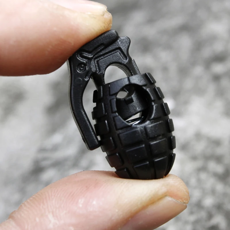 10Pcs Plastic Non-slip Buckle Shoelace Clip Grenade Footwear Hiking Boots Stopper Tightening | Обувь