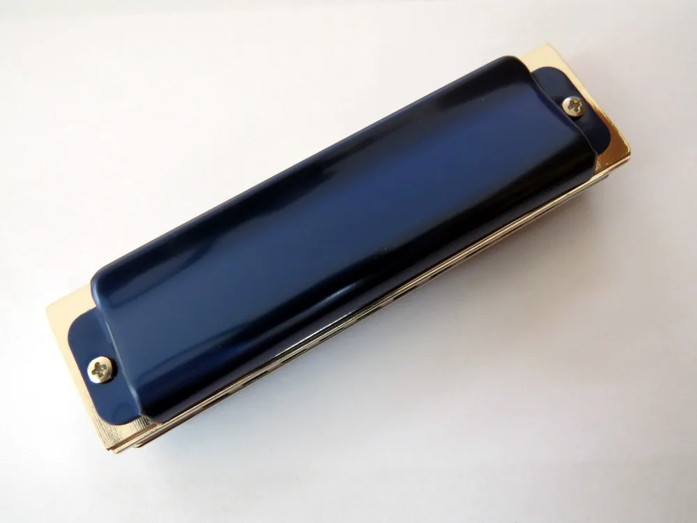 EASTTOP mouth орган T008K Блюз гармоника ключ Bb новый синий цвет для игрока подарок