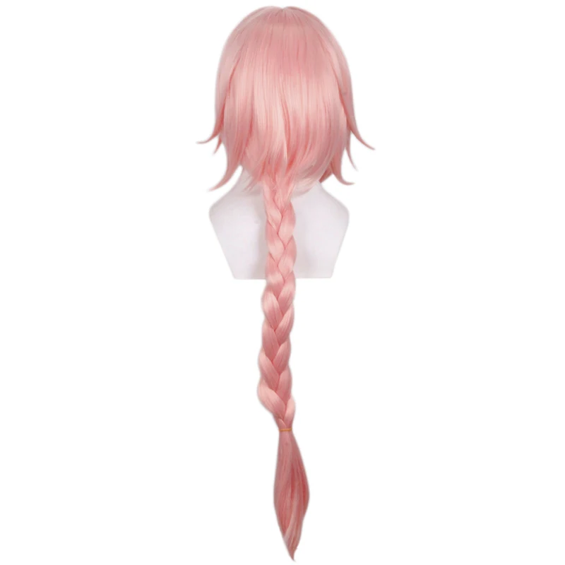 Аниме Fate/Apocrypha Rider парик аниме astolfo Косплей Костюм Fate Go мужские и женские Длинные Синтетические волосы парики для вечеринок на Хэллоуин