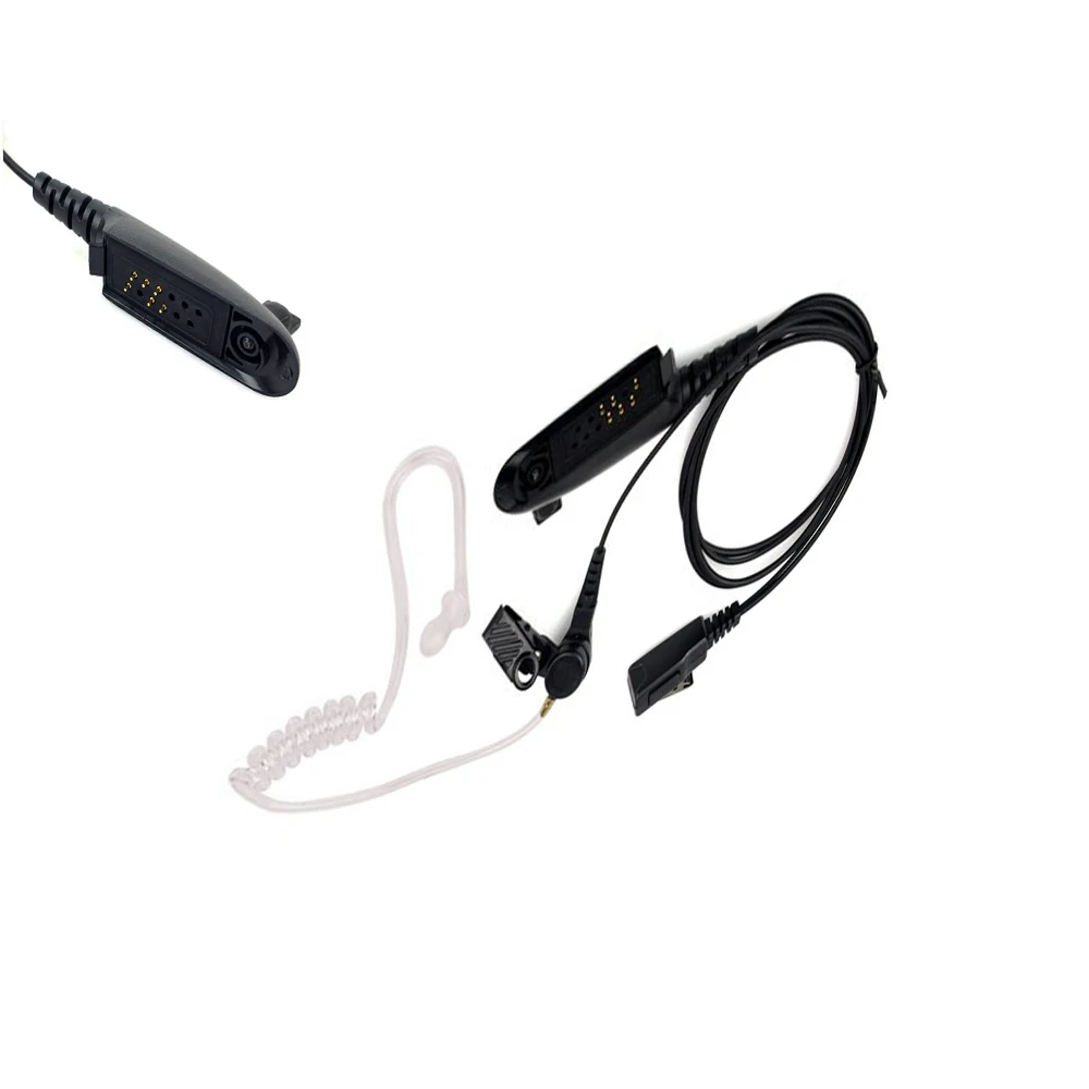 Акустические трубчатые наушники с микрофоном для Motorola GP380 портативная рация PTT