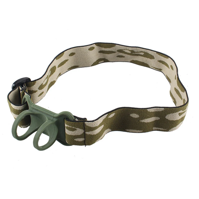 Регулируемый светодиодный головная повязка MISING для фонарика с фиксированным