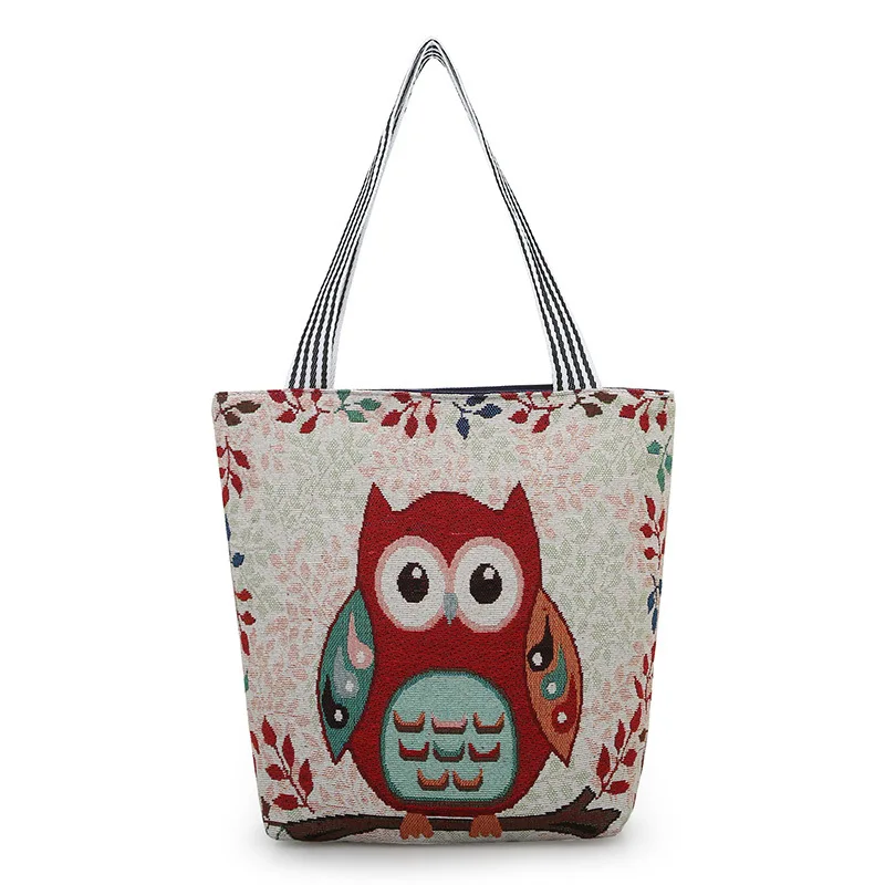 

Factory Direct Shoulder Handbag Embroidered Canvas Bag Women Messenger Bags Women Shoulder Bag Wholesale