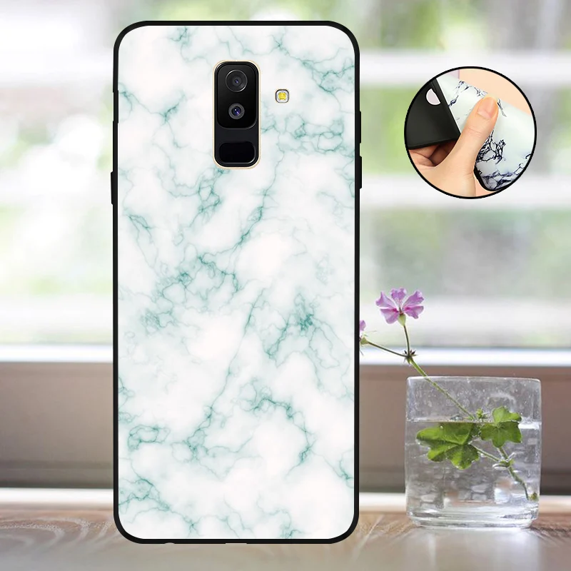 Мягкий A600 A605F чехол для Funda samsung A6 чехол силиконовый матовый задний Чехол для Capas samsung Galaxy A6 Plus чехол бампер - Цвет: VDL