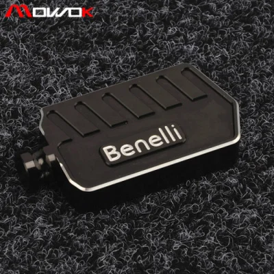 black Модные аксессуары мотоцикла Тормозная подставка для ног колышек для Benelli BN300 BJ300 TNT300 - Цвет: black