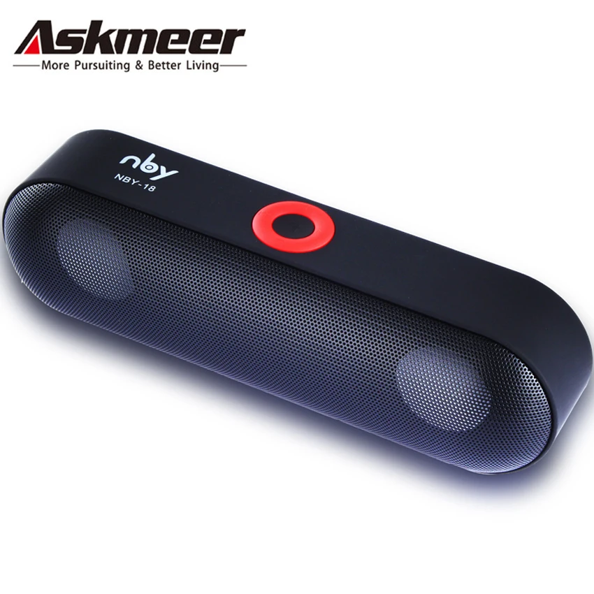 Askmeer Bluetooth стерео динамик Портативный беспроводной мини музыкальная звуковая