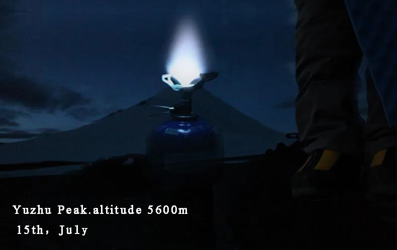 Туристическая Складная титановая газовая плита сверхлегкая портативная 25 г для