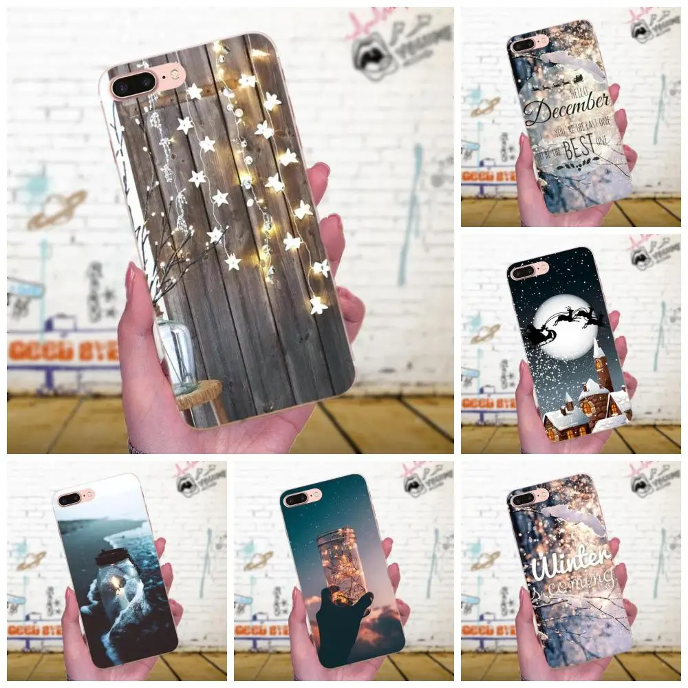 TPU оптом для Galaxy J1 J2 J3 J330 J4 J5 J6 J7 J730 J8 2015 2016 2017 2018 мини Pro пейзаж зимний свет
