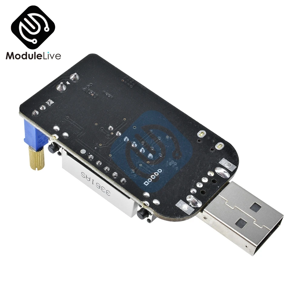 USB с током Micro 5 В до 3 9 в 12 18 24 регулируемый светодиодный модуль регулятора