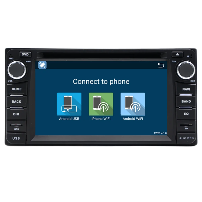 Android 7.1 dvd-плеер автомобиля для Toyota Corolla Hilux Vios старый 4runner Camry Prado RAV4 2003-2008 автомобиль
