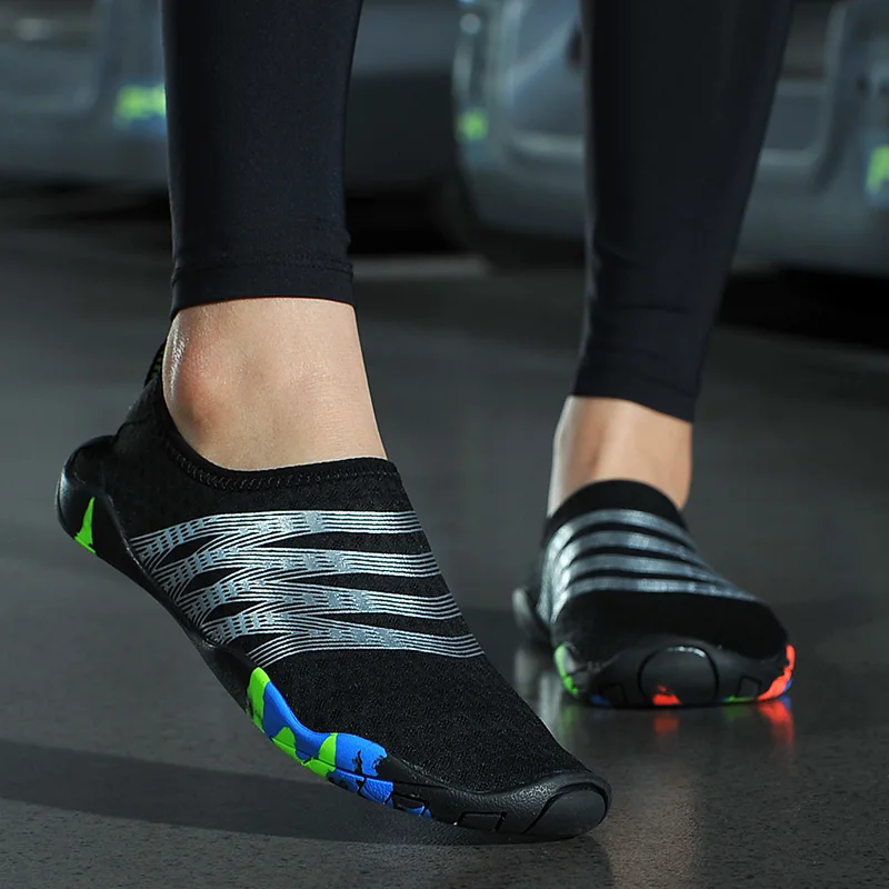 Большие размеры акваобувь Swmming обувь для дайвинга Мужская верховой езды