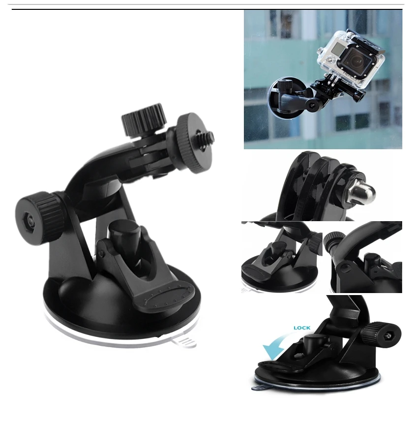 Аксессуары snowhu для GoPro 25-1 комплект для спортивной экшн-камеры go pro hero 8 7 6 5 4 3 EKEN H9 SJCAM камера Чехол для экшн-камеры xiaoyi 4k грудной шта chest tripod GS26