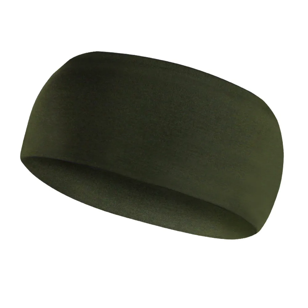 army green Для женщин Для мужчин спортивная майка на каждый день повязка от пота на голову для йоги тренажерного зала, лента для волос по выгодной цене со скидкой предлагают# NE1017 - Цвет: army green