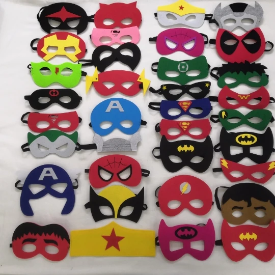 28 35 шт./лот хип хоп маска Хэллоуин Супермен Бэтмен Человек паук Халк Тор Железный
