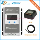 MPPT 20A солнечный регулятор Tracer2210AN с дистанционным измерителем MT50 и датчиком температуры