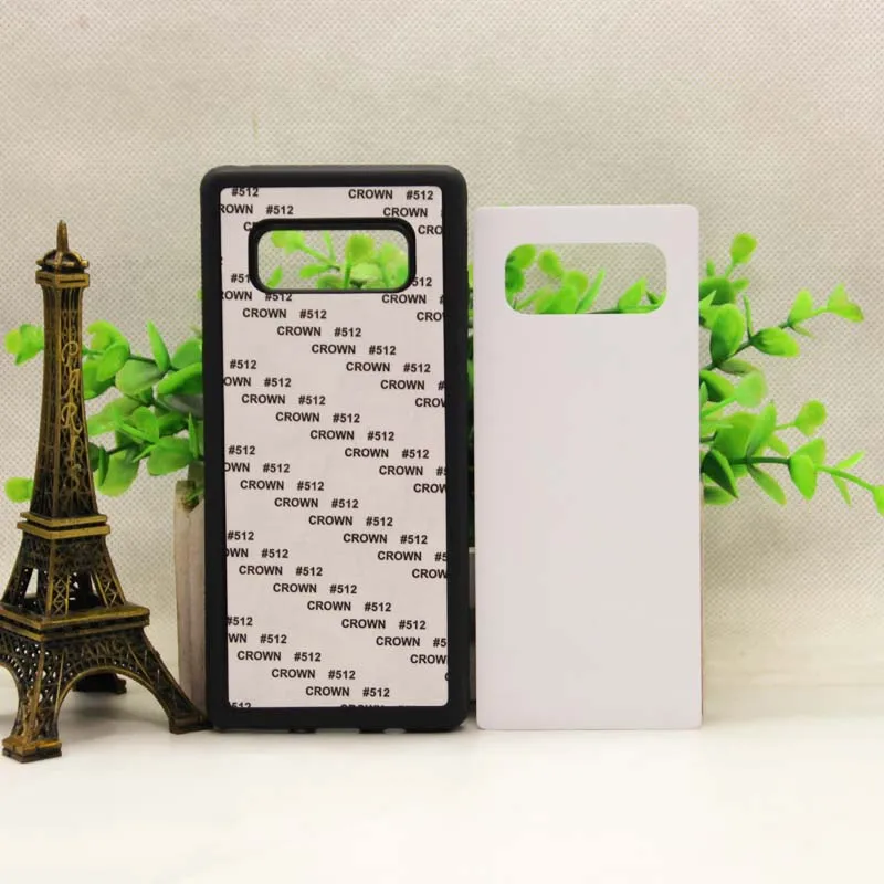 Wtsfwf DIY 2D сублимационный резиновый силиконовый ТПУ + PC пустой чехол для Note 8 с