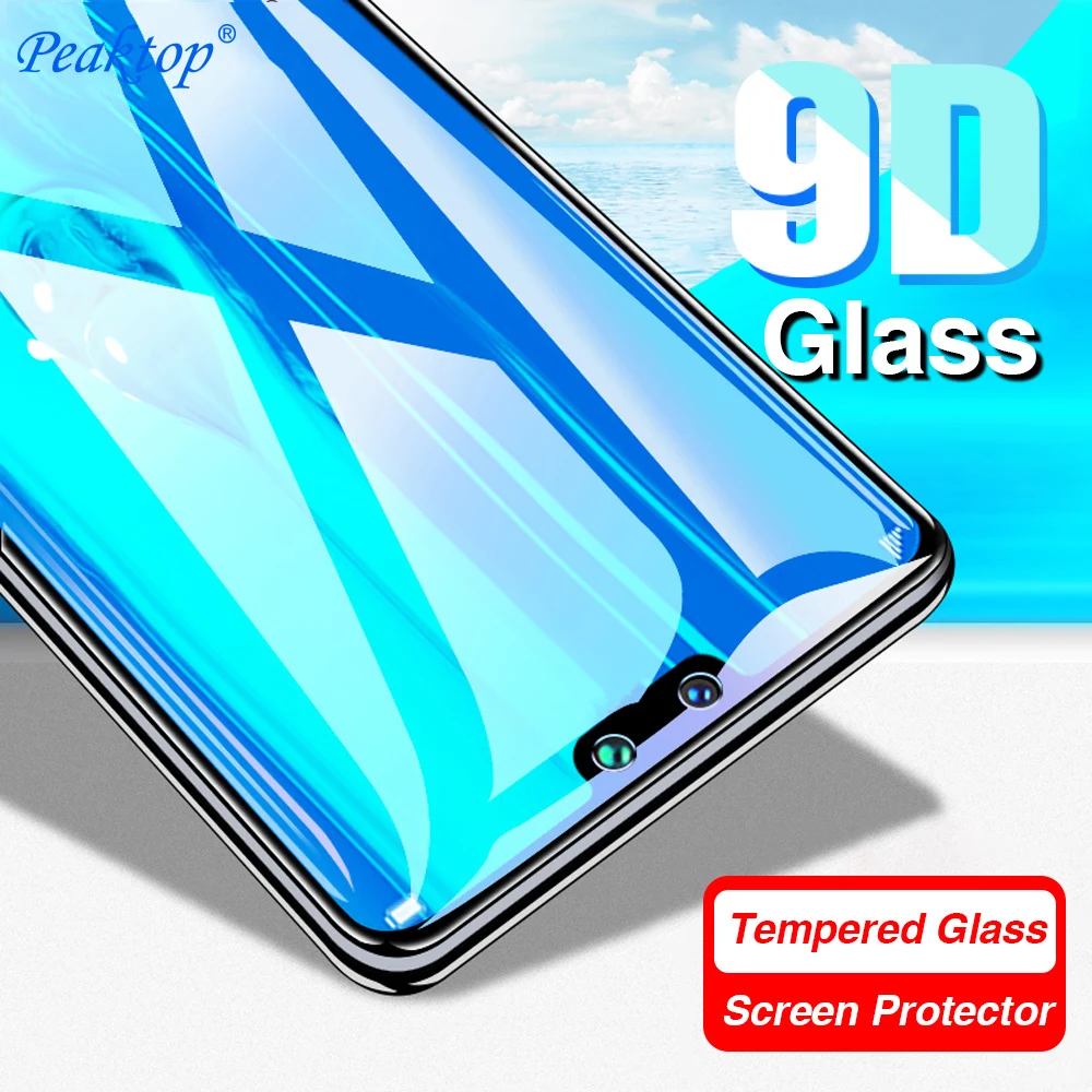 5 шт. 9D закаленное Стекло для Honor 8X Экран протектор Стекло для huawei Y9 Y7 Honor 10 Lite Примечание 10 8A 8C V20 Стекло полный
