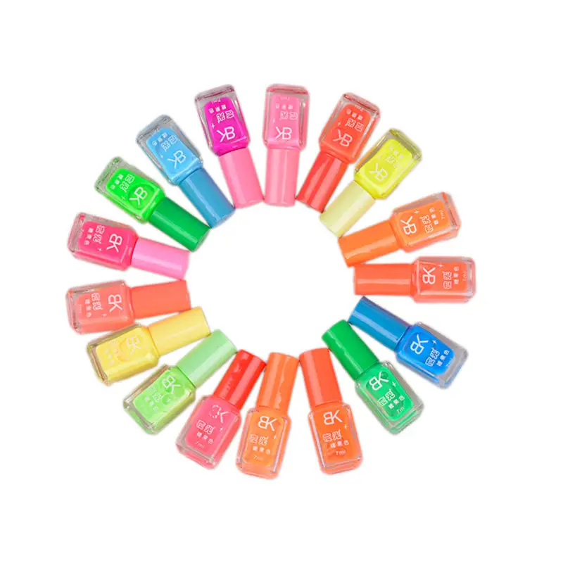 1 шт./упак. серии 20 цвета 7 мл Люминесцентная Неон Световой гель Лак для Ногтей Glow в