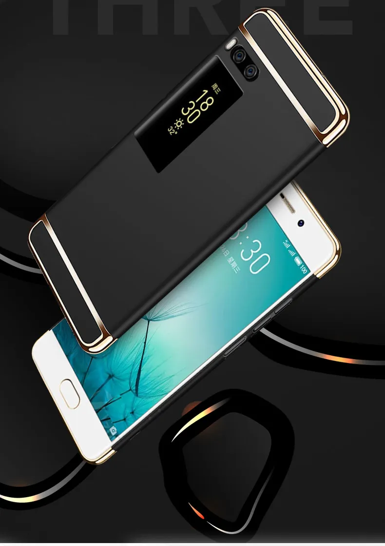 TRISEOLY чехол для телефона Meizu Pro 7 Plus покрытие ультра-тонкий жесткий футляр