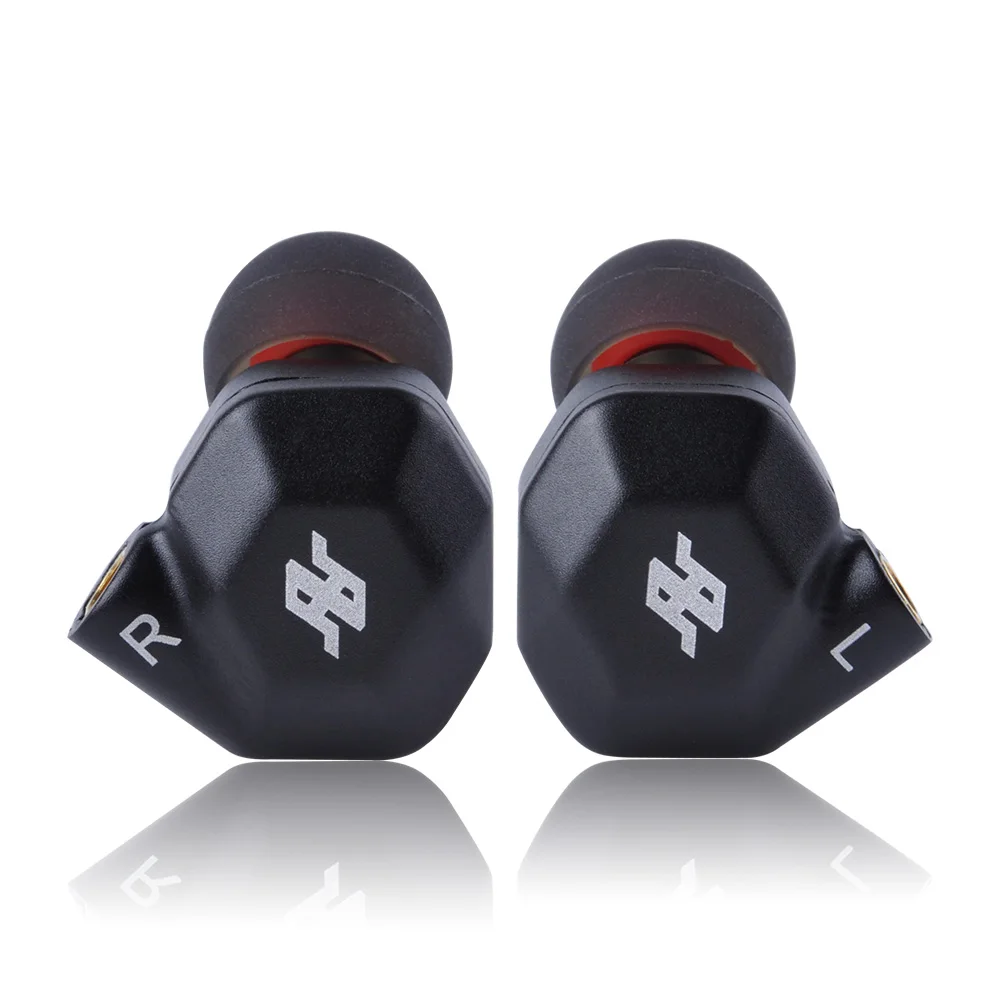 2018 новые наушники AUDBOS TENHZ K5 Hybrid In Ear 2BA + 2DD HiFi китайские Наушники DIY с кабелем MMCX
