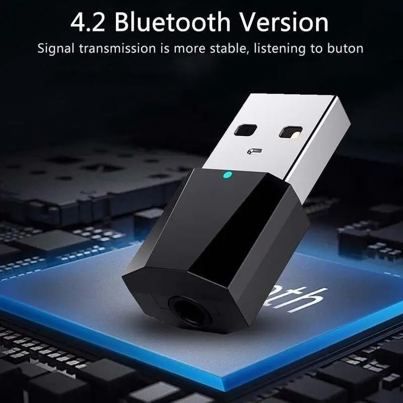 Беспроводной Bluetooth передатчик приемник стерео аудио музыкальный адаптер беспроводной адаптер для наушников ресивер громкой связи