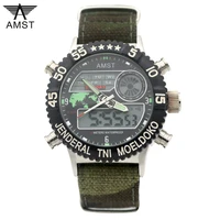 2019 amst brand luxury quartz sport clock digital led wristwatch army military watch dive 50m watches for men relogio masculino