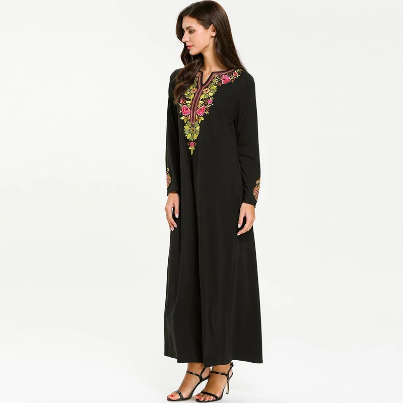Абая для женщин Кафтан абайя мусульманское платье Jilbab Caftan Elbise Ramadan халат Дубай
