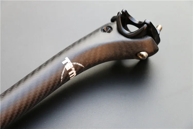 Велосипедный Подседельный штырь teмани из углеродного волокна детали для