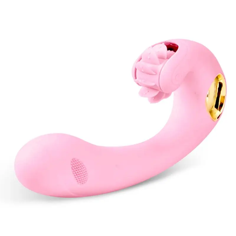 Вибратор для точки G водонепроницаемый фаллоимитатор языка вибраторы вагины