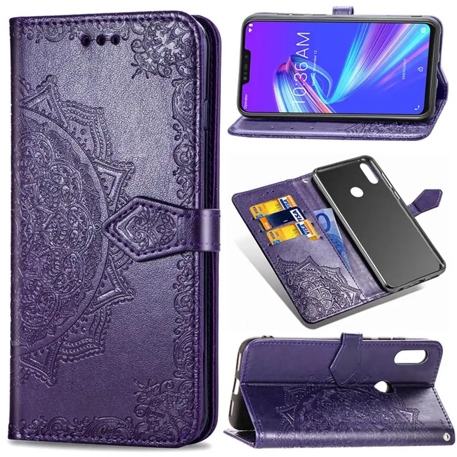 Чехол-книжка из искусственной кожи для Asus Zenfone Max M2 ZB633KL 6,3, роскошный чехол-кошелек, чехол для телефона ASUS ZB633KL ZB 633KL, чехол