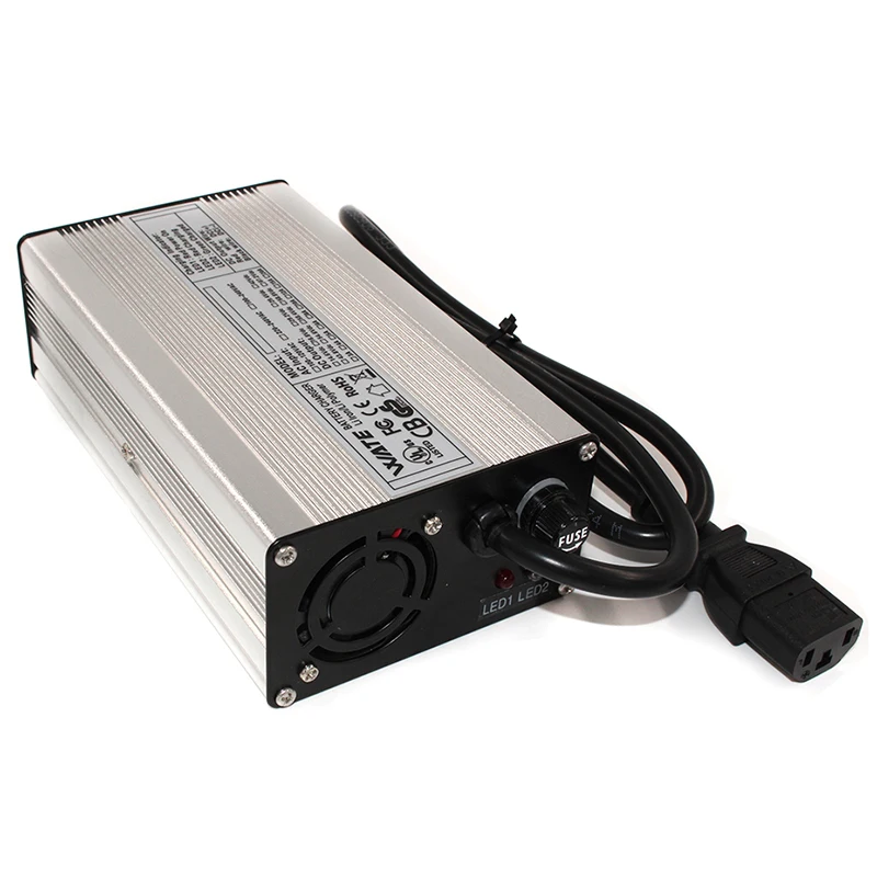 12 6v 10a charger 12v li ion battery smart charger used for 3s 12v li ion battery input 100 240vac aluminum shell free global shipping