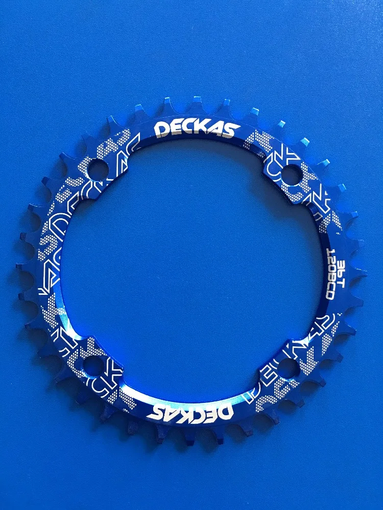 DECKAS круглая велосипедная звезда 120bcd с узкими широкими зубьями|narrow wide|narrow wide