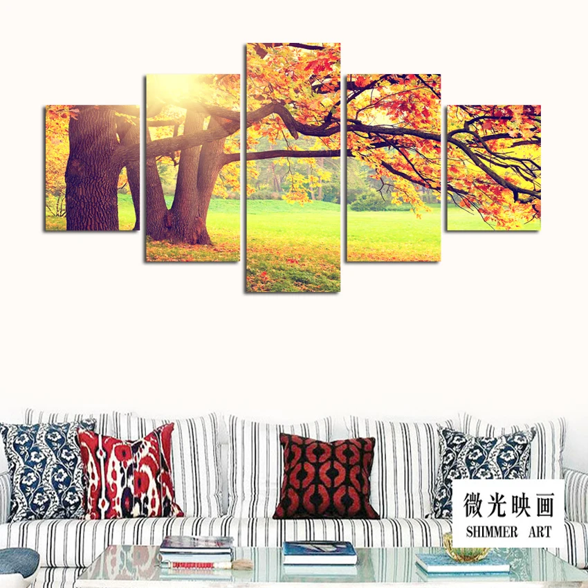New Tree Painting Home Decor canvas Picture Print On Wall For Living Room Restaurant FA170 | Дом и сад