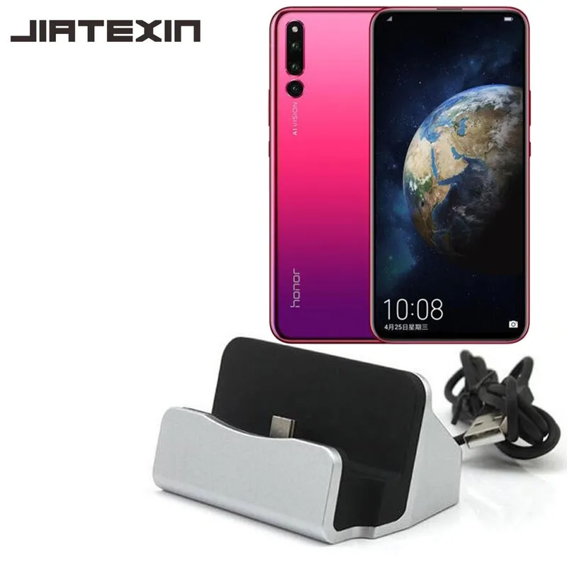 JIATEXIN для Huawei Nova 4/4e Настольный usb кабель синхронизации данных Type C зарядная станция