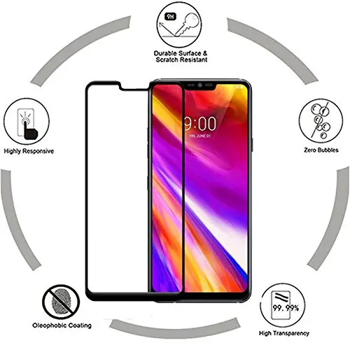 3D Защитная пленка для экрана, полное покрытие, закаленное стекло для LG G5/G6/G7/Stylo 3/Stylo 4/Q7/V30/K30/K20 Plus