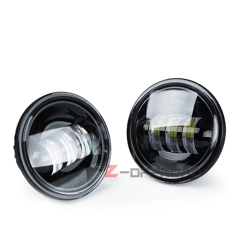 Для мотоцикла черный комплект фар 7 &quotplug &amp play светодиодные фары для замены + 2 шт.