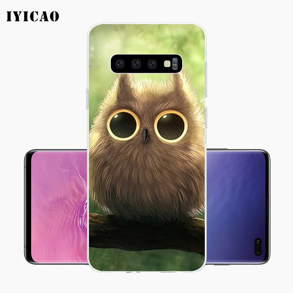 IYICAO Мягкий силиконовый чехол для телефона Samsung Galaxy S10e S10 S9 S8 Plus S7 Edge