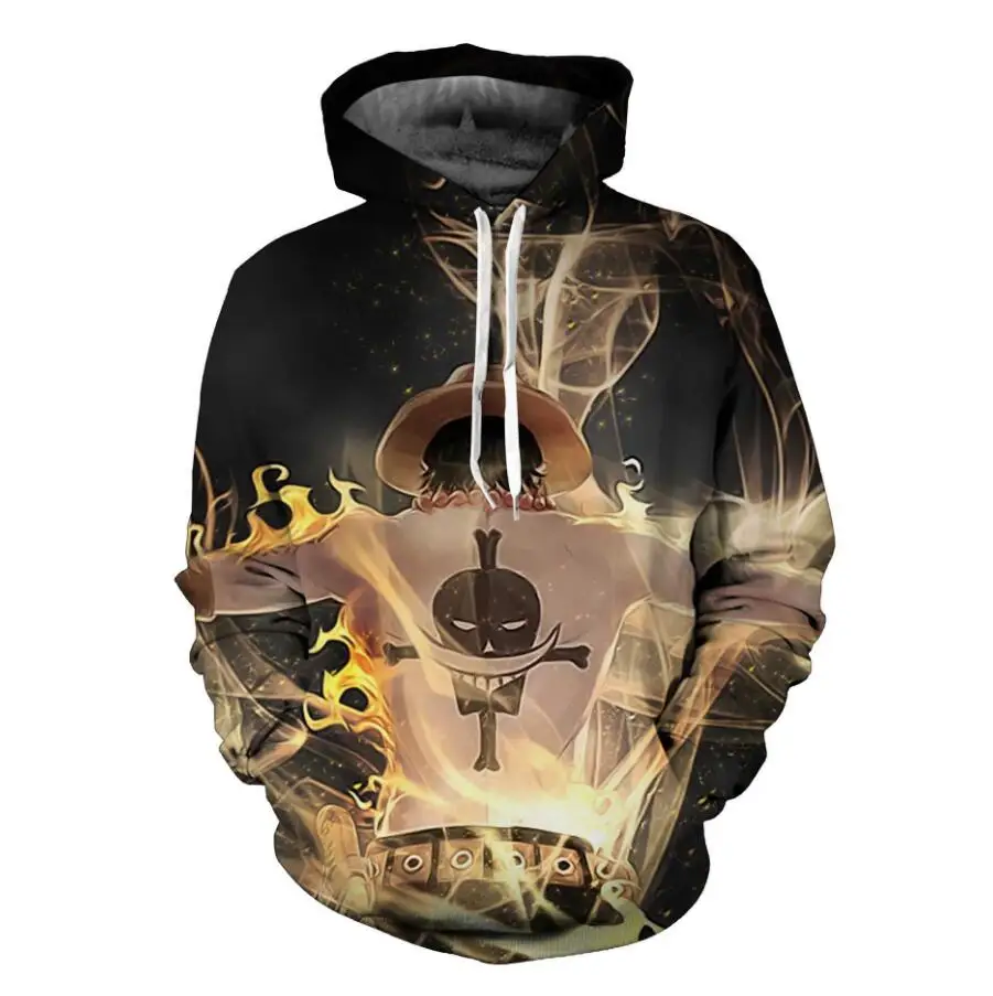 as photos 3d Digital Printing ONE PIECE Trafalgar Law Costume Hoodie Cosplay Sweatshirts Clothing Costumes - Цвет: as photos