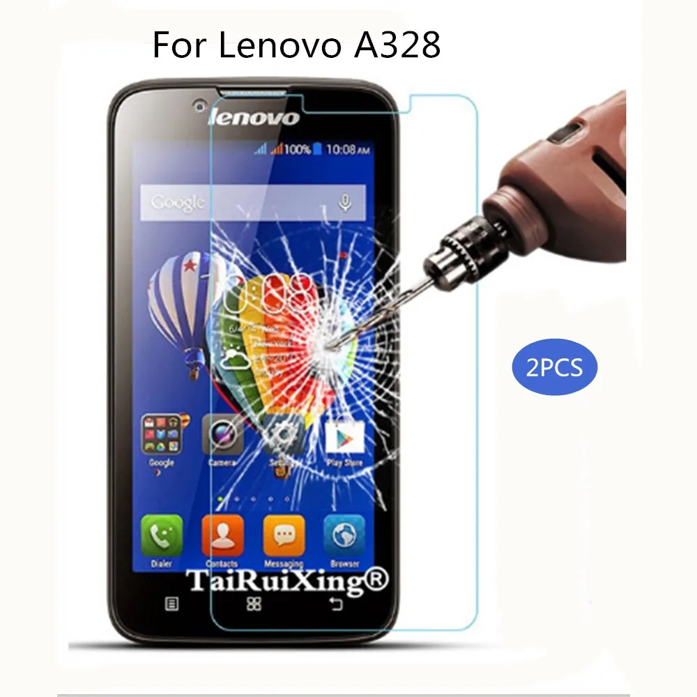 Закаленное стекло для lenovo A328 защита экрана 2.5D 0 26 мм 9H Защитная пленка A 328