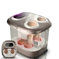 foot tub automatic footbath electric massager heating feet clean bath foam leg barrel plantar massage machine home thermostat