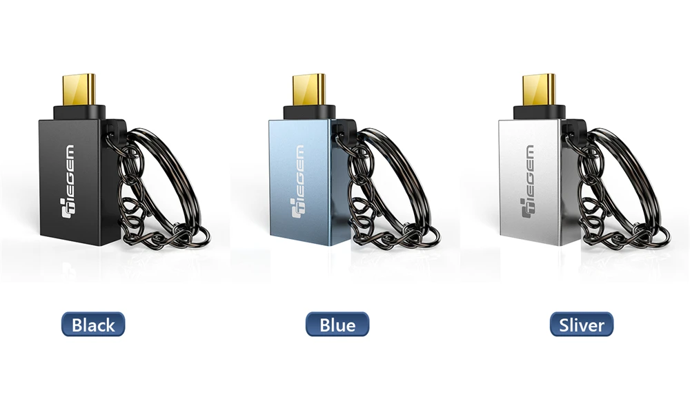 Адаптер TIEGEM usb type C OTG адаптер type-C штекер USB 3,0 Женский USB C OTG адаптер конвертер для Xiaomi 6 Macbook Nexus 5X6 P Google