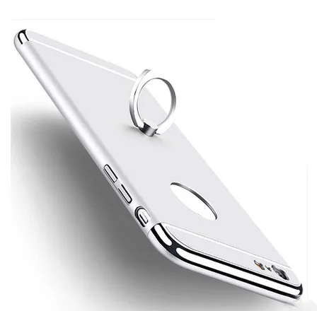 Роскошный ультра тонкий защитный чехол для Apple iPhone 8 7 6 6S Plus 3 в 1 Жесткий ПК