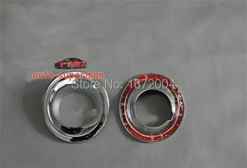 Хром туман светильник абажур для лампы с металлическим каркаксом обрамление