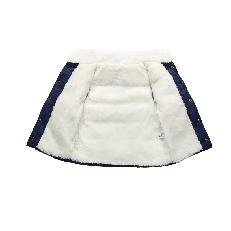 Детские теплые зимние и осенние пальто модная пуховая верхняя одежда для