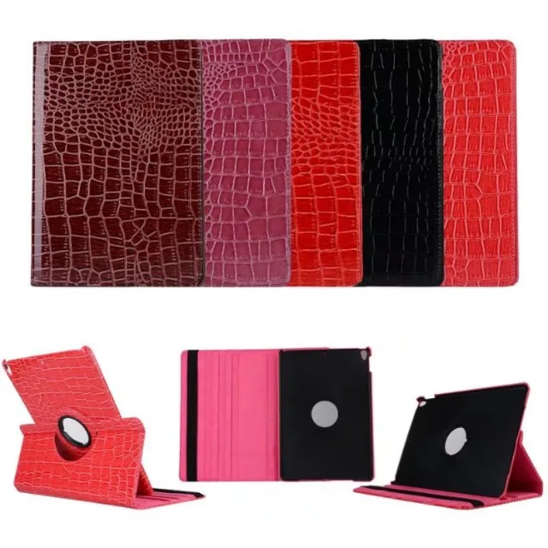 360 Вращающийся чехол из крокодиловой кожи для Apple iPad Air 10,5 iPad Pro 10,5 A1701 A1709 Coque Capa Funda Holder