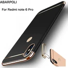 Жесткий чехол 3 в 1 для Redmi Note 6 Pro, чехол с полным покрытием для Xiaomi Redmi Note6 Pro, Жесткий Чехол, Fundas на Redmi Note 6pro Note 6
