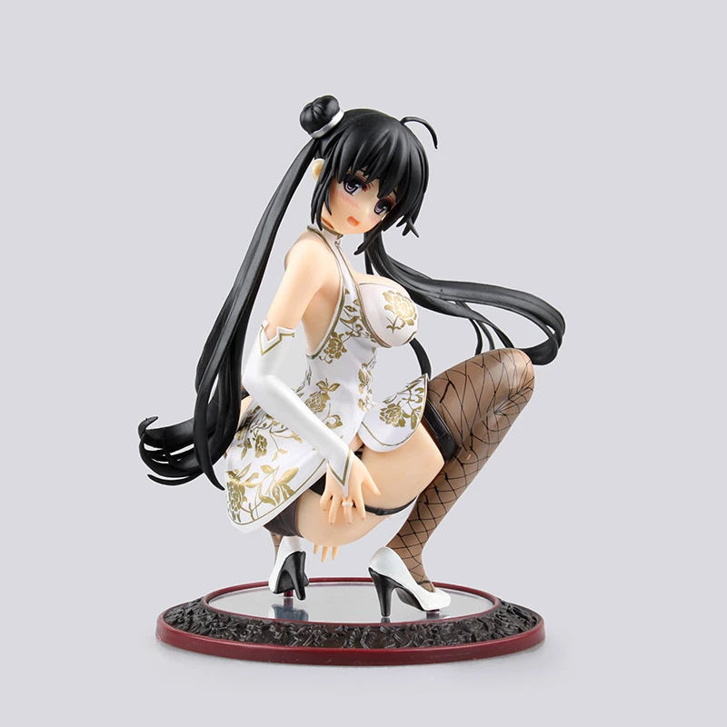 

Anime Sexy Figurine Alphamax Skytube Comic Matsuri Fuyutsuki Togetsu Cheongsam 1/6 Scale Sexy PVC Action Figure Model Toys Doll