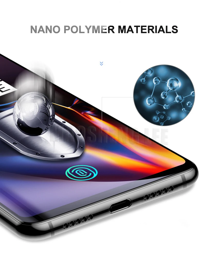 Закаленное стекло 9D для Oneplus 6 6T 5 5T 7 защита экрана с полным покрытием закаленное