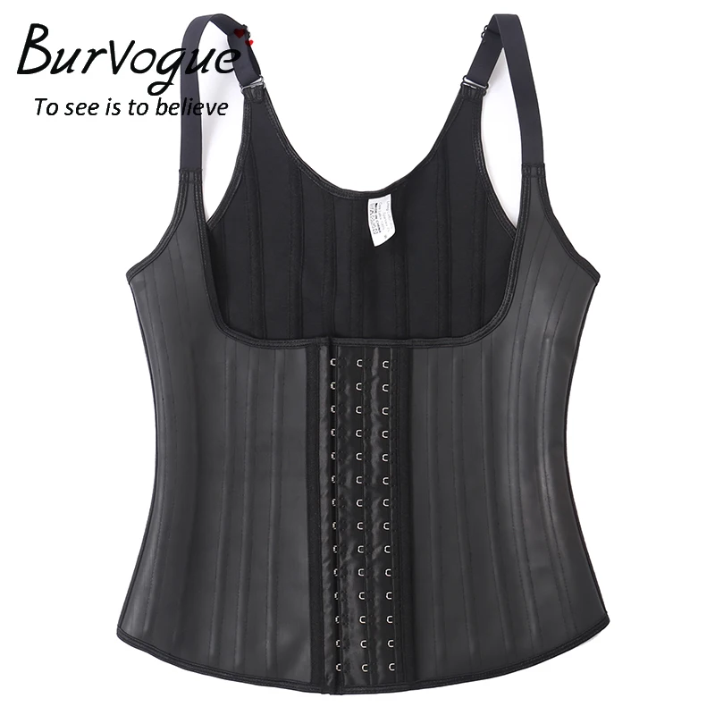 Женский корсет из латекса Burvogue 25 стальных костей моделирующий для талии размера