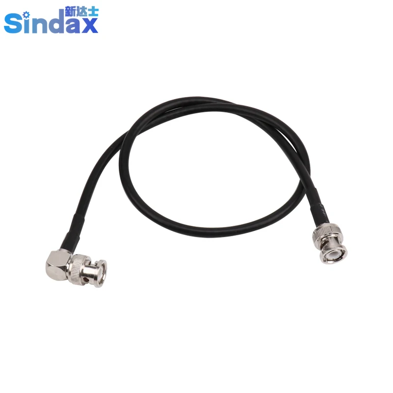 Sindax BNC штекер к прямоугольный обжим RG58 кабель Перемычка отрезок 50 см Прямая